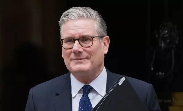 英國首相施紀賢。AP資料圖片