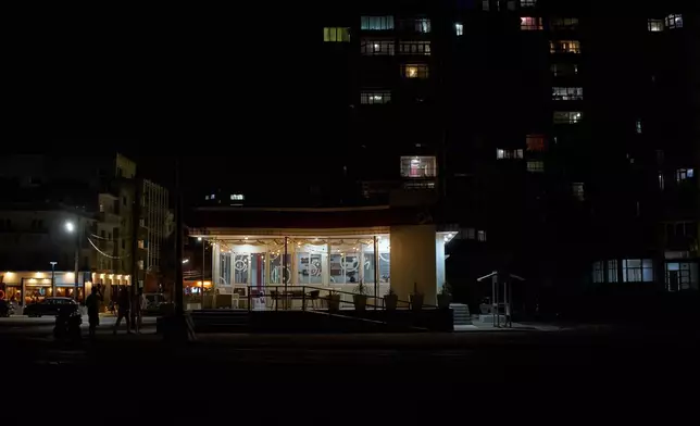 2026年4月15日，哈瓦那（Havana）一間餐廳空無一人。(美聯社圖片/Ramon Espinosa) AP圖片