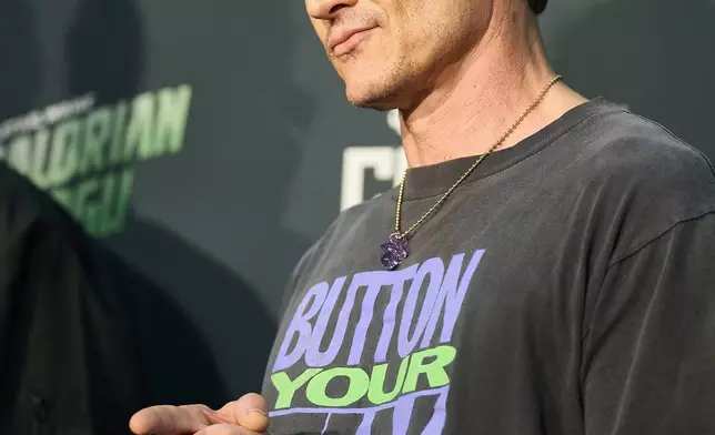 柏斯卡於2026年4月26日周日，在墨西哥城CCXP墨西哥展上擺姿勢拍照。(美聯社圖片/Ginnette Riquelme) AP圖片