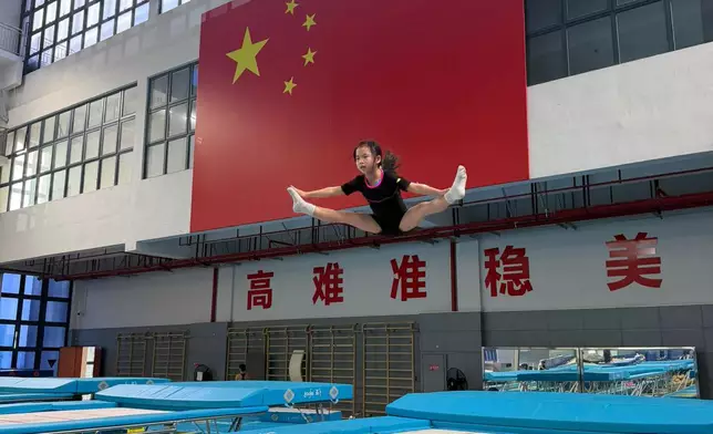 中國香港隊進行密集訓練