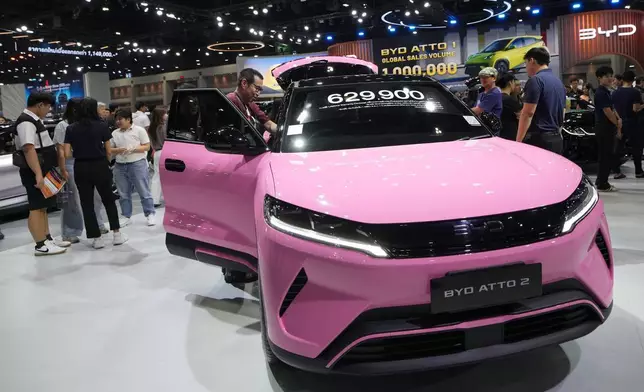 比亞迪。AP圖片