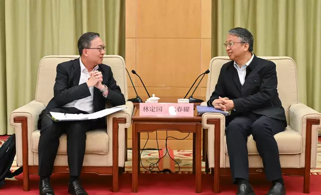 律政司司長繼續訪問北京 政府新聞處圖片