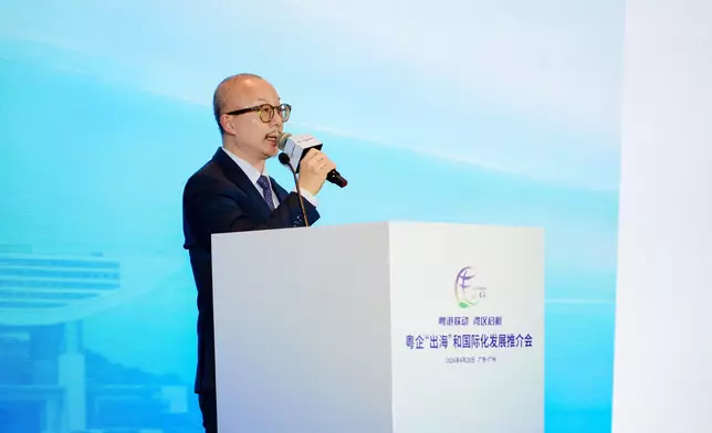 出海專班廣東首辦大型推廣活動　鼓勵粵企善用香港優勢出海。政府新聞處圖片