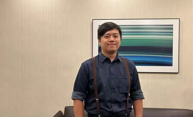 歌詞班學生Henry，巴士的報記者攝