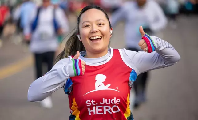 由Juice Plus+呈獻的第25屆「聖猶達孟菲斯馬拉松周末」現已開放「聖猶達英雄」登記，邀請全國跑手為慈善而跑。透過承諾為「聖猶達兒童研究醫院」籌款，英雄們可提早獲得參賽資格。（ALSAC攝影/聖猶達兒童研究醫院） AP圖片