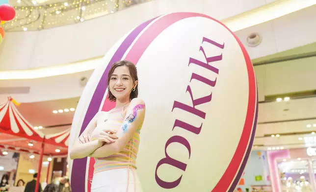 出示七欖門票憑據體驗Face Painting彩繪變身