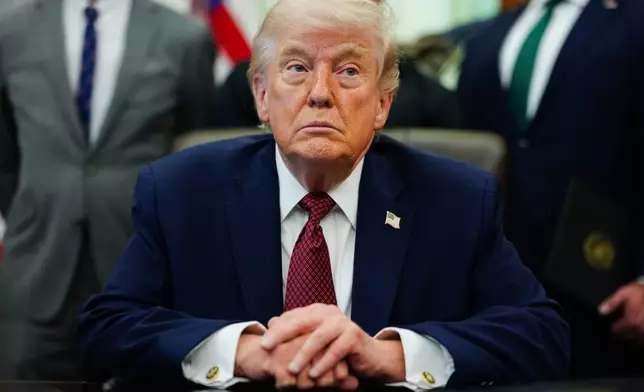 特朗普表示，同意延長美國與伊朗的停火期限，直至伊朗方面提交方案並完成相關磋商。AP資料圖片