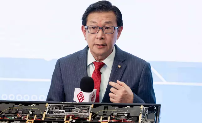 譚華耀教授表示，其項目結合理大的科研實力與中華電力的電能專業，充分展現理大致力推動產學研協作的成果，為香港建設國際創科中心作出貢獻。