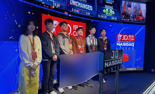 考察京東集團全球總部。