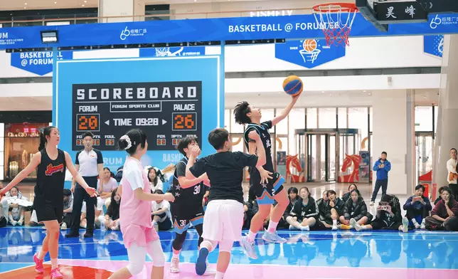 瀋陽市府恒隆廣場：3v3籃球賽