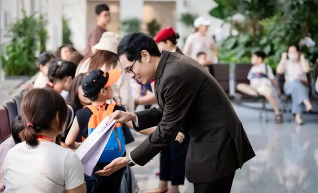 阿聯酋航空於全球多個機場舉辦旅行預演活動。阿聯酋航空圖片