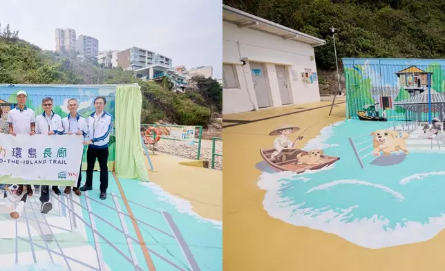 活力環島長廊夏萍灣泳灘休憩用地美化工程完工揭幕