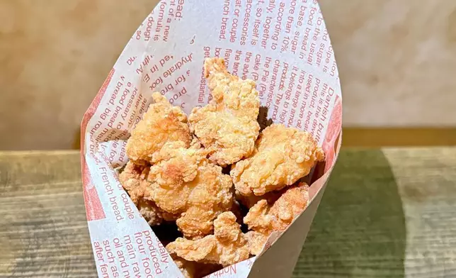 岩盤牛扒 - 炸雞粒