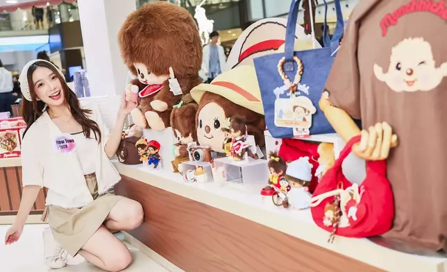 「MINISO｜Monchhichi主題快閃店」打卡位