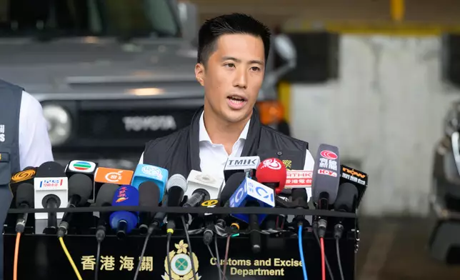 警務處新界南總區反三合會行動組第二隊高級督察梁成杰。