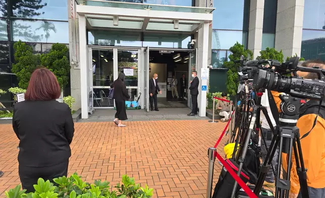 宏福苑火災獨立委員會聽證會在中環展城館舉行。巴士的報記者攝