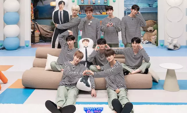 Wanna One近期以新團綜《Wanna One Go: Back to Base》重聚。MnetPlus圖片