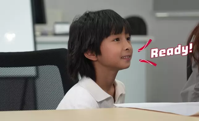 阿仔上堂時好認真。