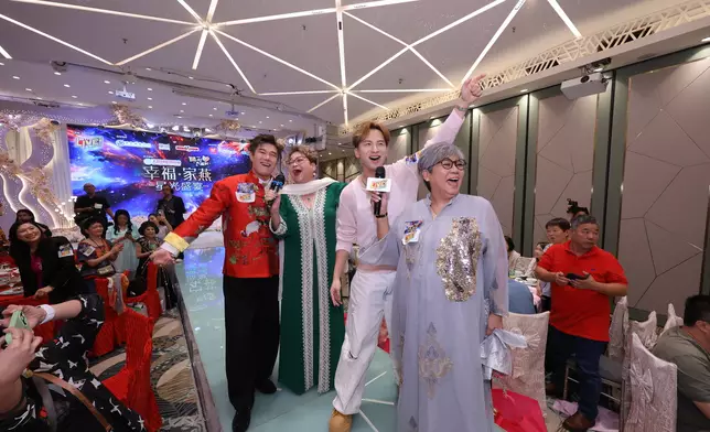 周吉佩、張與辰、肥媽、黑妹
