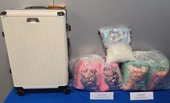 警方反毒品行動，拘1男 。