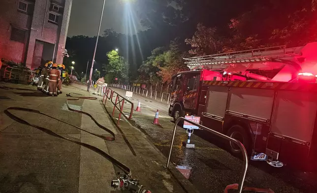 青衣星期一（5月11日）深夜發生大規模停電事故。FB圖片