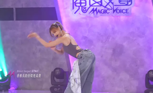 廖慧儀大曬美好身段唱跳。