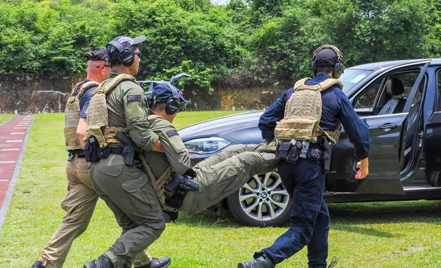 「國際要員警衛交流平台」。香港警察FB