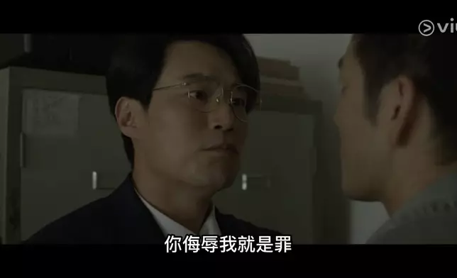 朴海秀、李熙俊雙雄對決火花四濺。Viu提供圖片