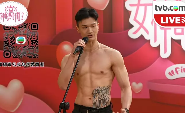 劉宏偉係名副其實倒三角身形。