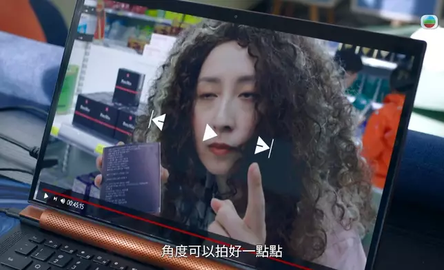 嘉欣為咗拍好套劇，完全冇形象包袱，讚！