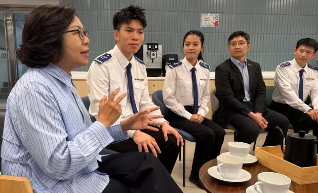 麥美娟表示，升旗訓練不僅是一項儀式，更是培養愛國情懷和提升個人素質的重要途徑。