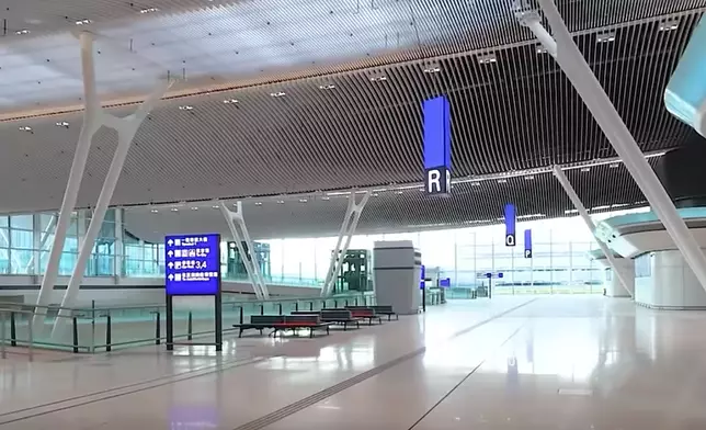 香港國際機場二號客運大樓。運輸及物流局FB