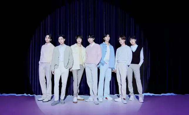 韓流天團BTS正展開「ARIRANG」巡迴演唱會。HYBE提供圖片