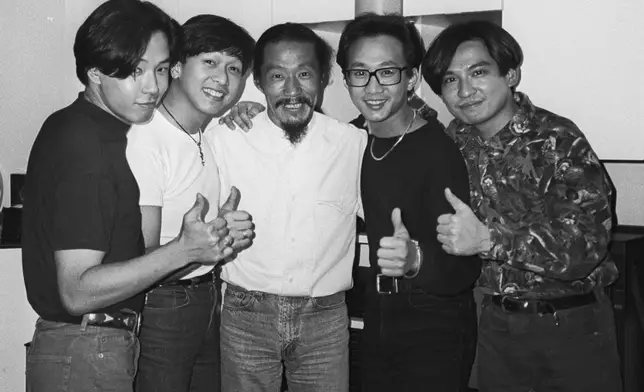 1991年東京演出與喜多郎，攝與Amuse老闆家。
