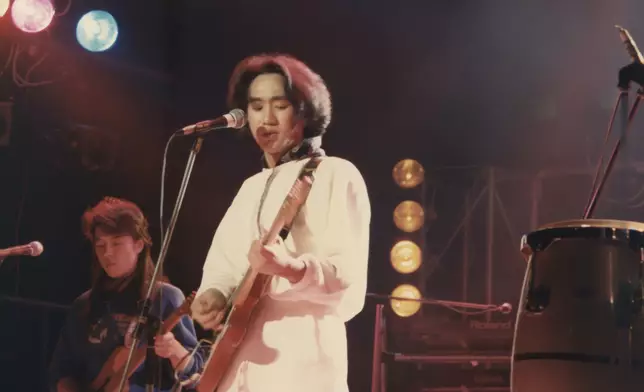 1987年Beyond現場演出。