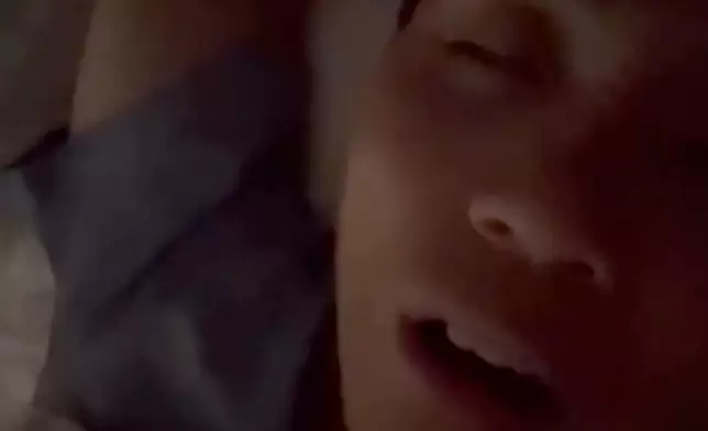 米爺瞓覺狂扯鼻鼾。