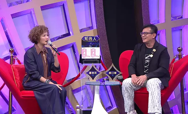 黃日華與羅敏莊擔任「知音人」。