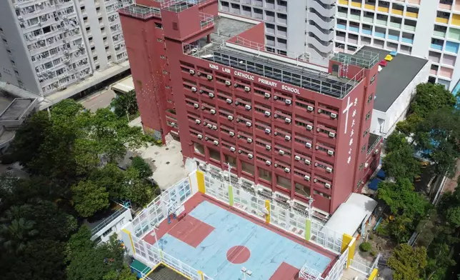 景林天主教小學。官網圖片