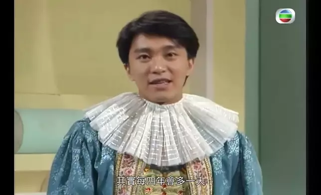 丁丁模仿星爺語氣呃細路。