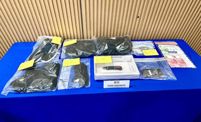 涉案證物。