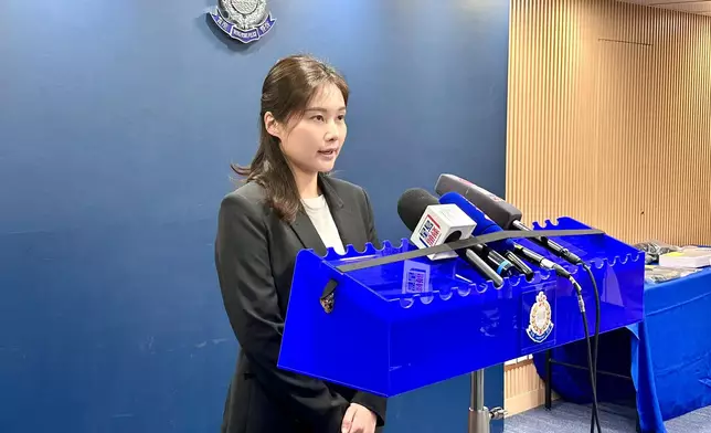 警方元朗警區刑事調查隊第十二隊高級督察陳敏熹。