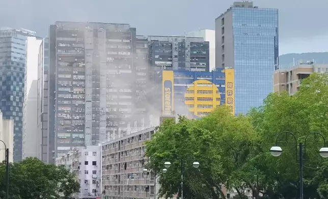荃灣火鍋店火警。FB圖片