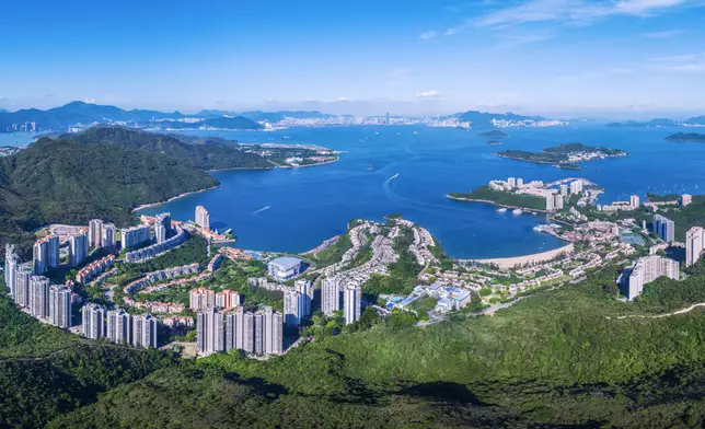 大嶼山愉景灣。愉景灣圖片