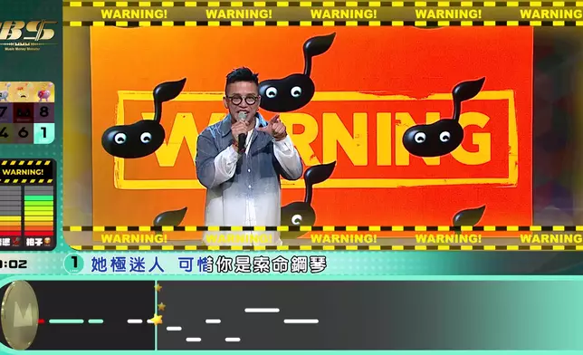 小肥釋放感情唱《今期流行》，愈唱愈低分。