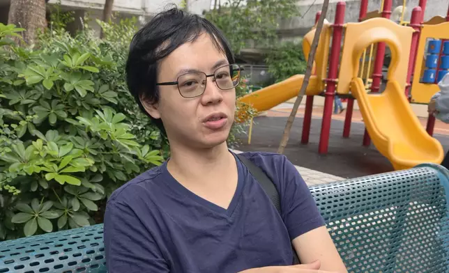 宏盛閣梁先生，巴士的報記者攝