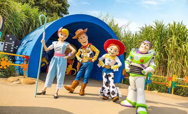 Pixar 經典故事角色現身樂園