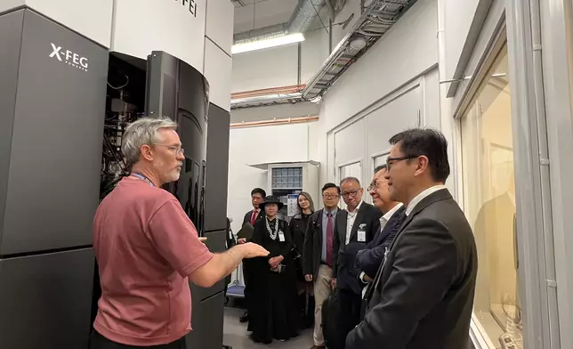 創新科技及工業局局長展開瑞典訪問。 政府新聞處圖片