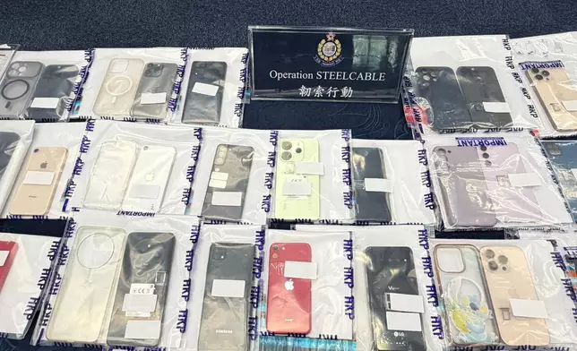 警方打擊洗黑錢活動拘捕15人，涉嫌清洗超過1.4億港元的犯罪得益。