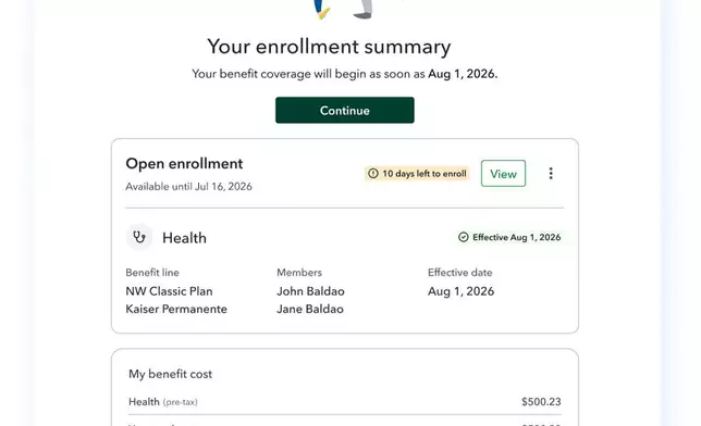 Intuit推出QuickBooks Workforce，徹底改革中小型企業人力資本管理。(公關圖片) AP圖片