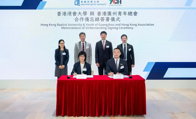 香港廣州青年總會主席林烈先生致辭。